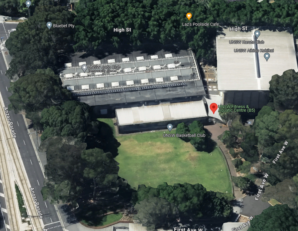 University of NSW Swimming Pool (UNSW Lifestyle Centre)